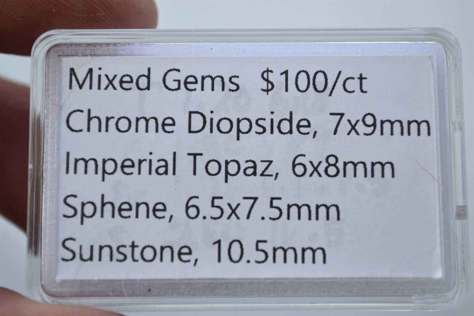 7.56 Carats of Jewelry Grade Mixed Gems - 3