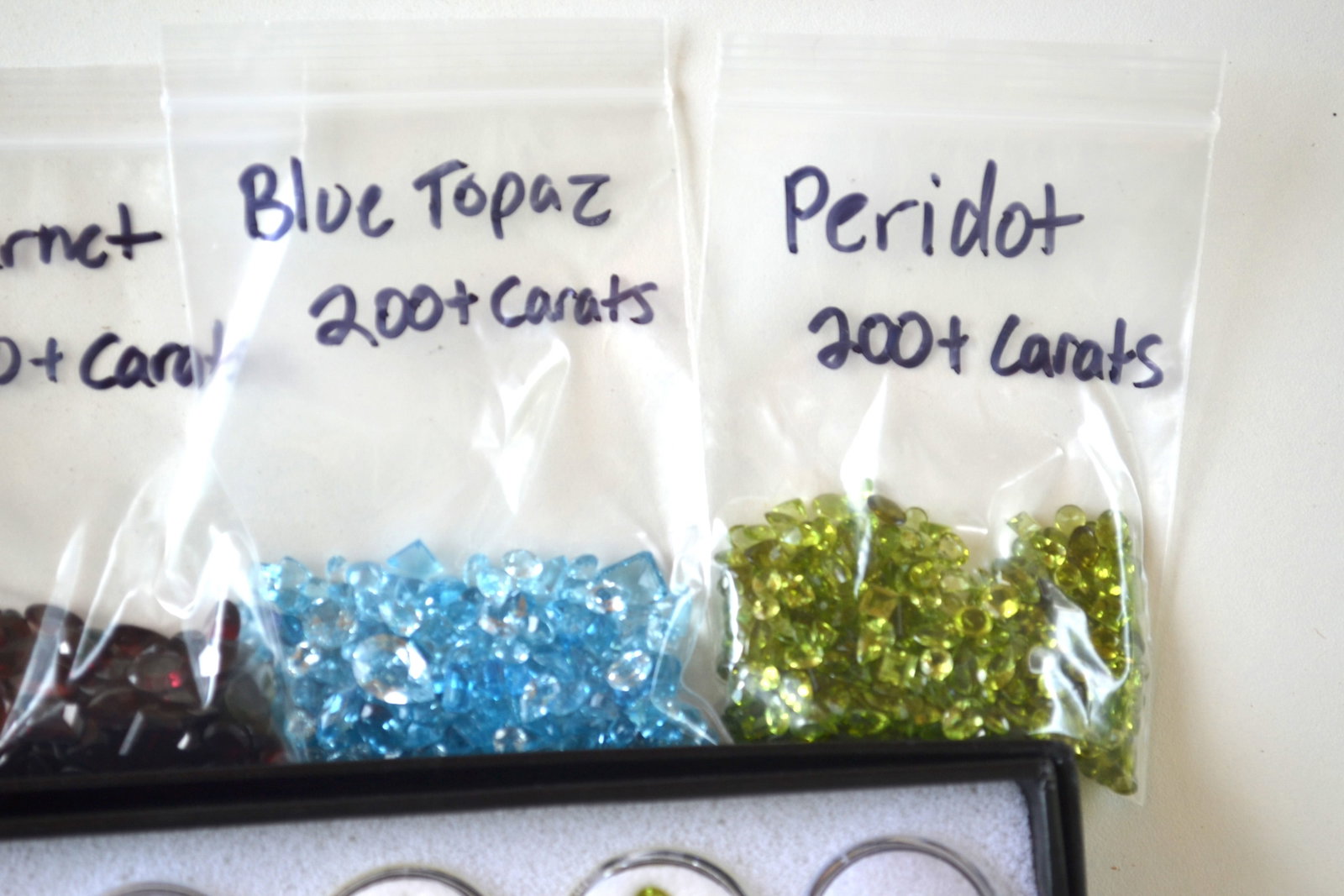 Massive Collection of Gemstones -- Over 1000 Carats - 4
