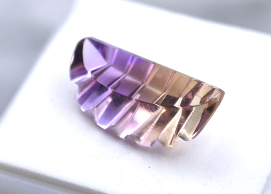 7.63 Carat Fancy Cut Ametrine - 2