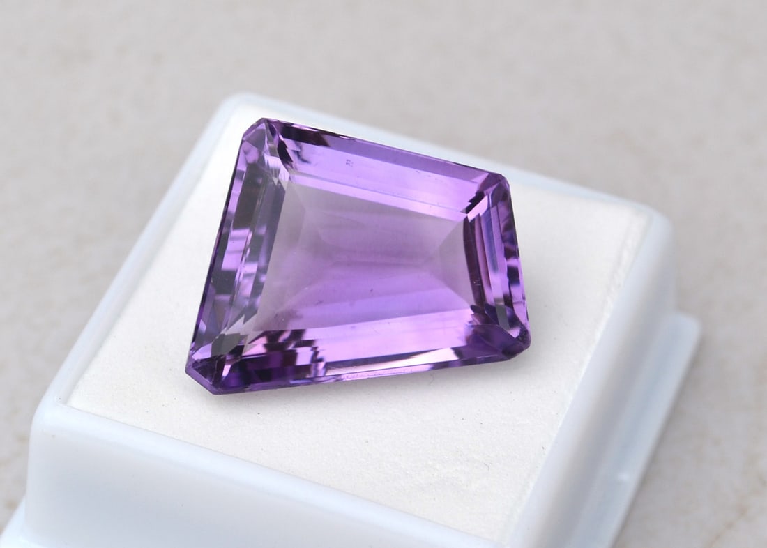 25.19 Carat Fancy Cut Amethyst (1 of 4)