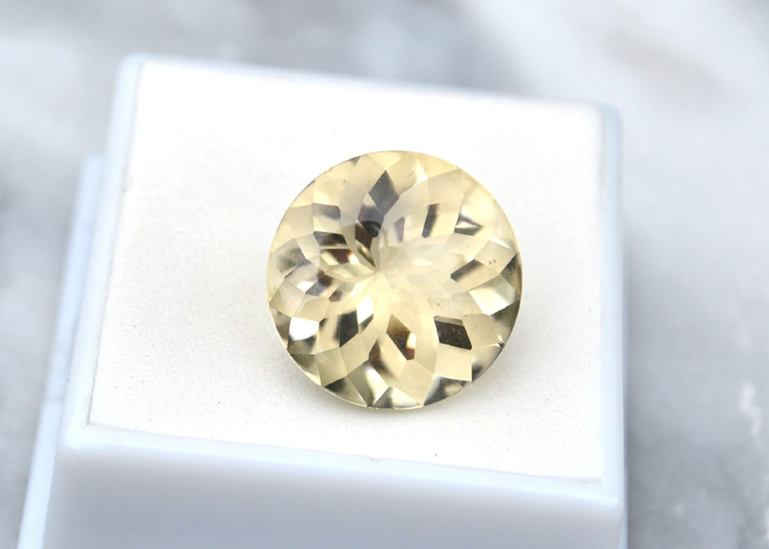 12.32 Carat Fancy Round Cut Labradorite (1 of 3)