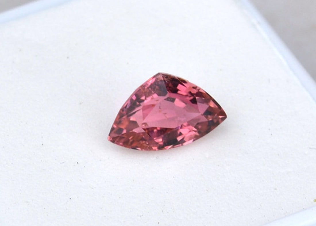 1.91 Carat Fancy Wedge Cut Pink Tourmaline - 2