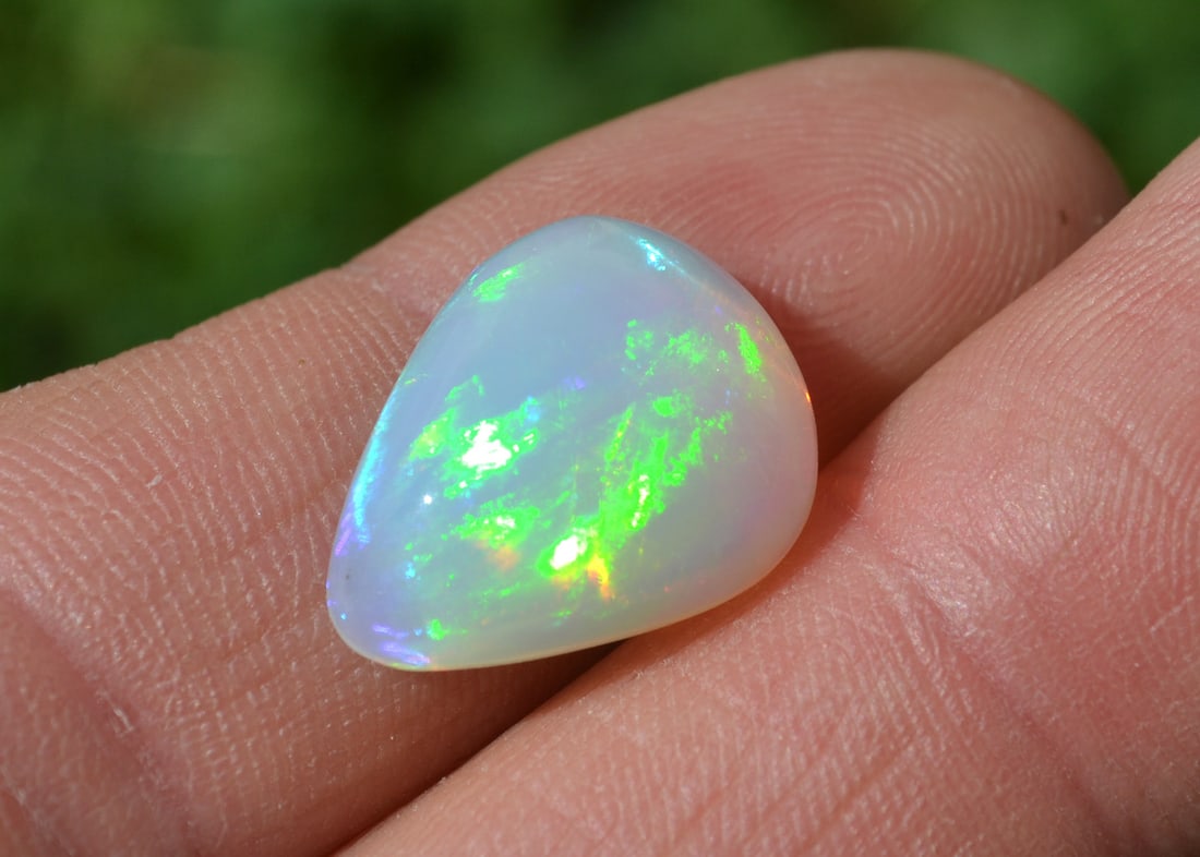 8.42 Carat Pear Ethiopian Opal (1 of 3)