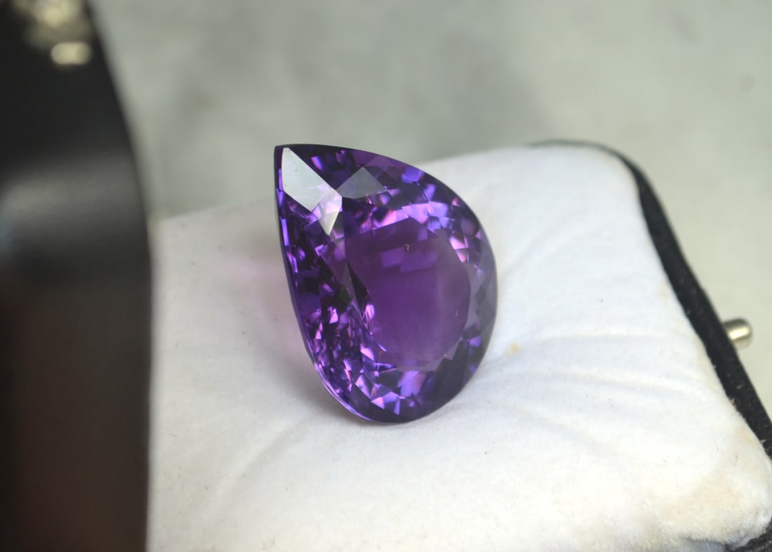 43.17 Carat Pear Cut Amethyst - 2