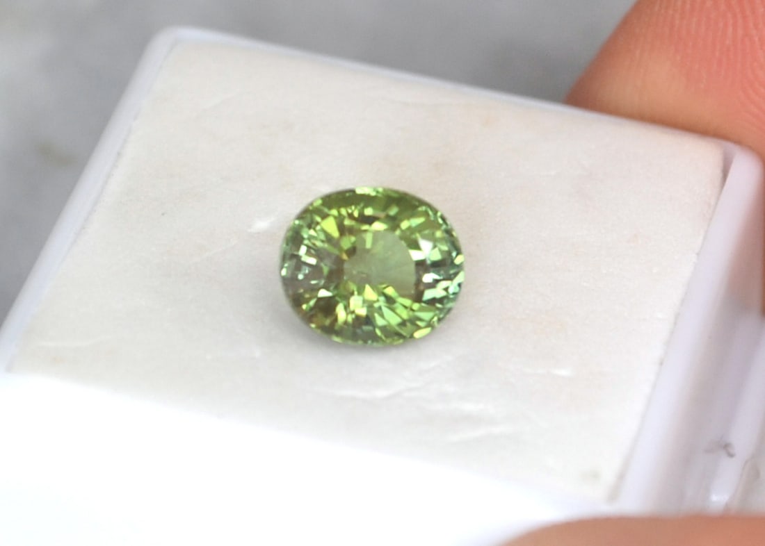 3.53 Carat Oval Cut Tourmaline: Gorgeous Tourmaline. Top quality in every way. Just an exceptional stone for the price. Natural and untreated. Most gems sold online aren't jewelry grade. They're either poorly cut, have weak color