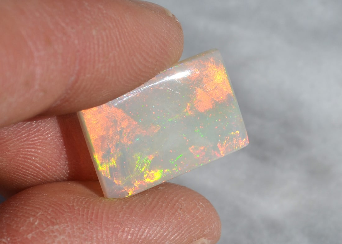 9.07 Carat Bright And Fiery Australian Opal - 2