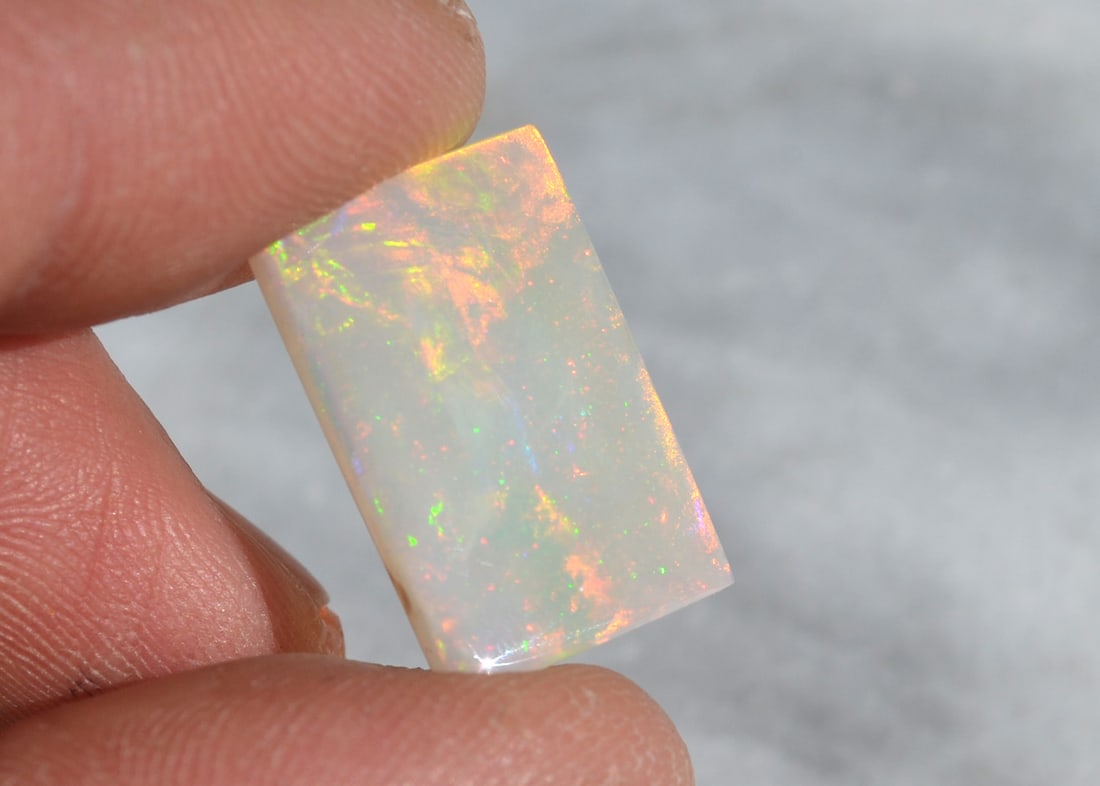 9.07 Carat Bright And Fiery Australian Opal - 3
