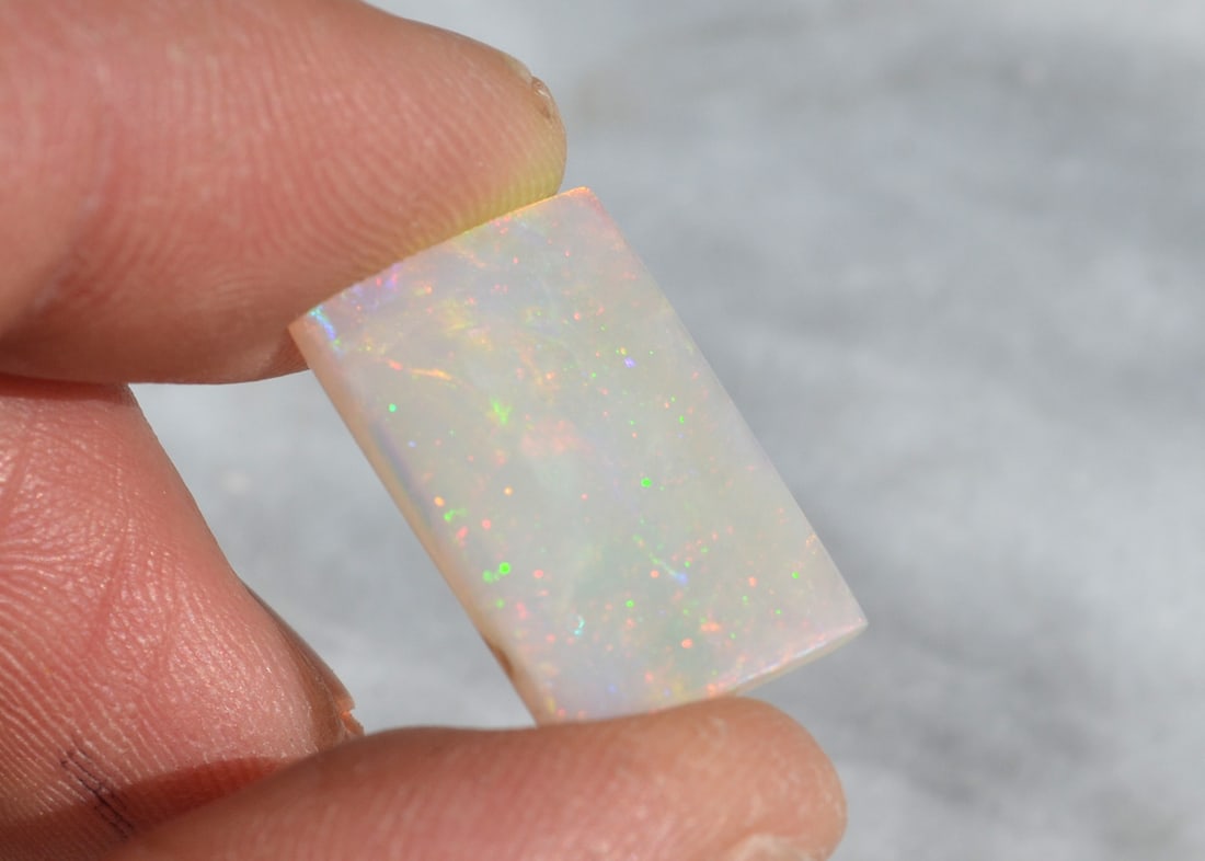 9.07 Carat Bright And Fiery Australian Opal - 4