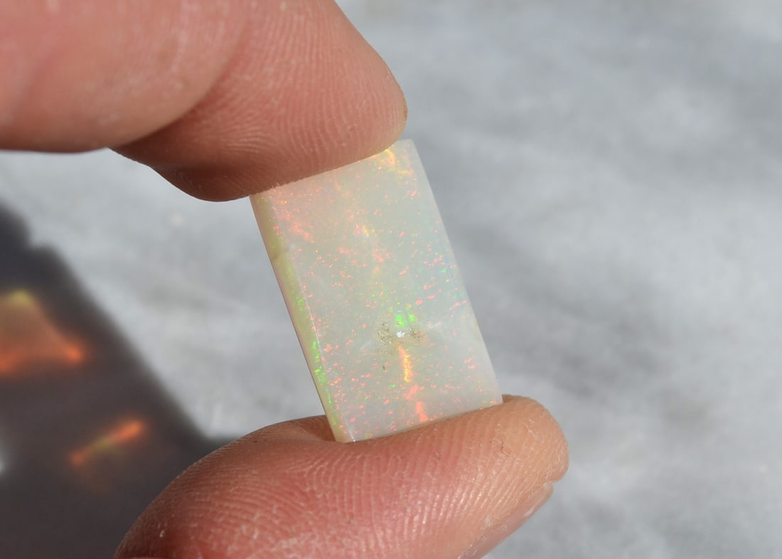 9.07 Carat Bright And Fiery Australian Opal - 6