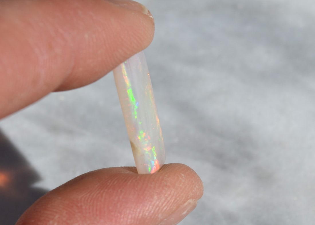 9.07 Carat Bright And Fiery Australian Opal - 7