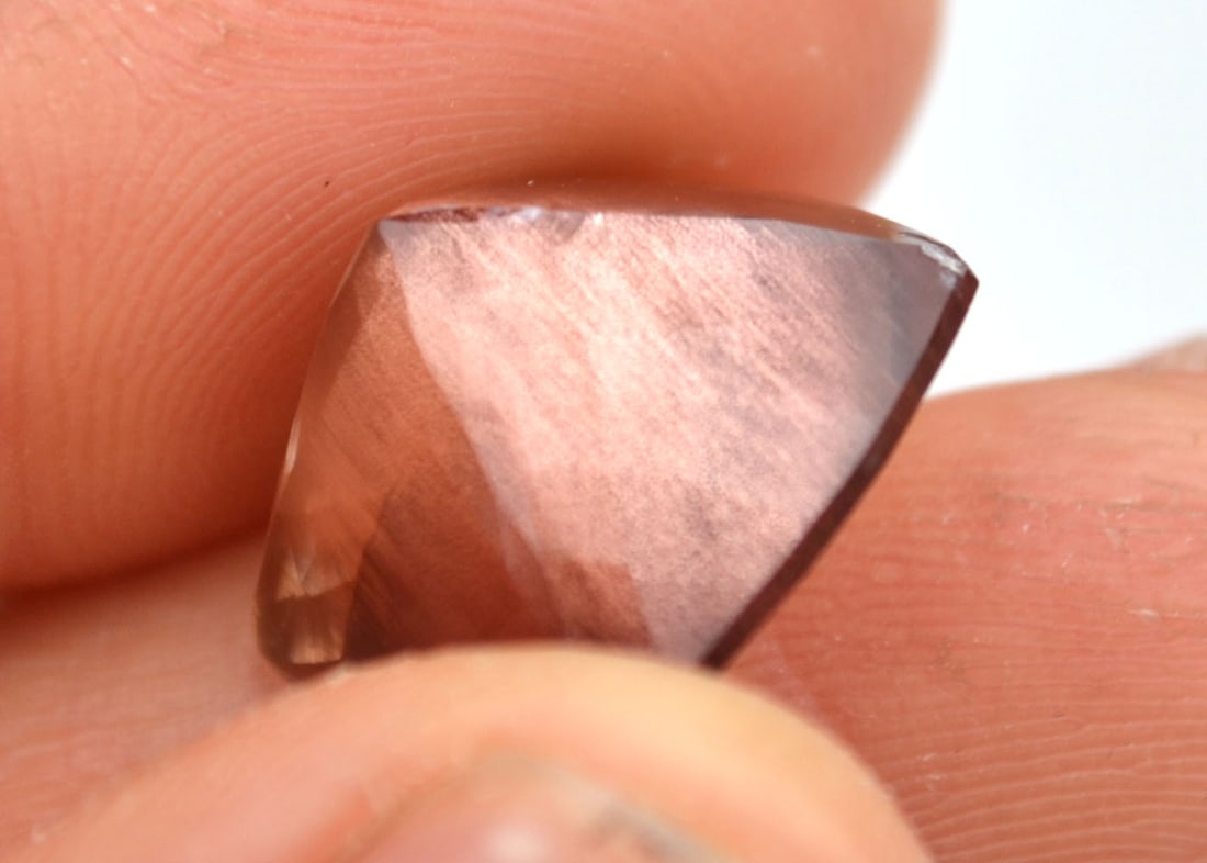 14.54 Carat Cushion Cut Sunstone with Schiller - 6