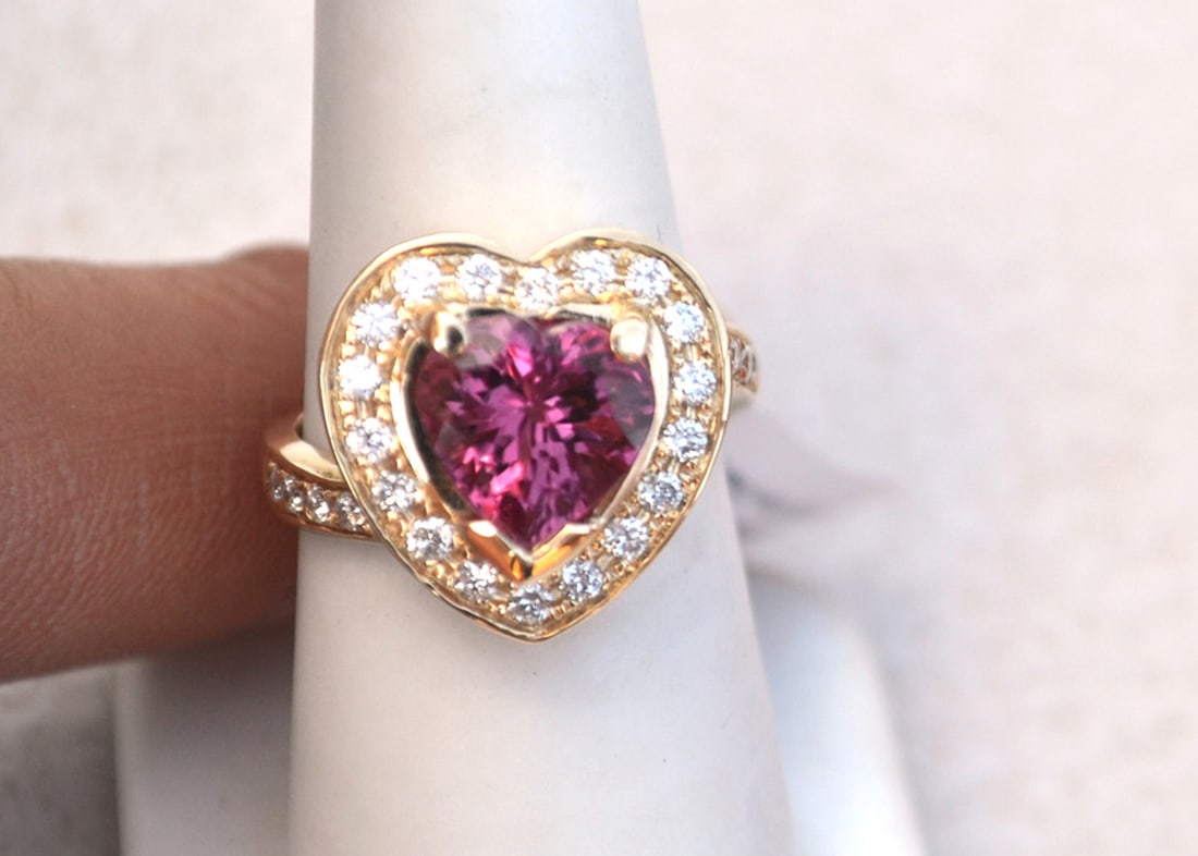 Tourmaline Ring in 14k Gold - 2