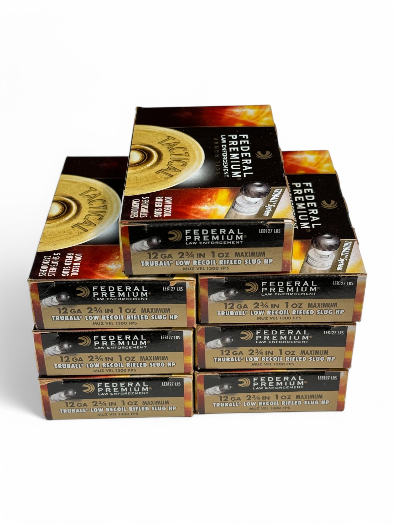 NIB 35rds. Of 12 GA. 2-3/4” Truball Low Recoil Rifled Slug HP Federal Premium Ammunition : See Photos.