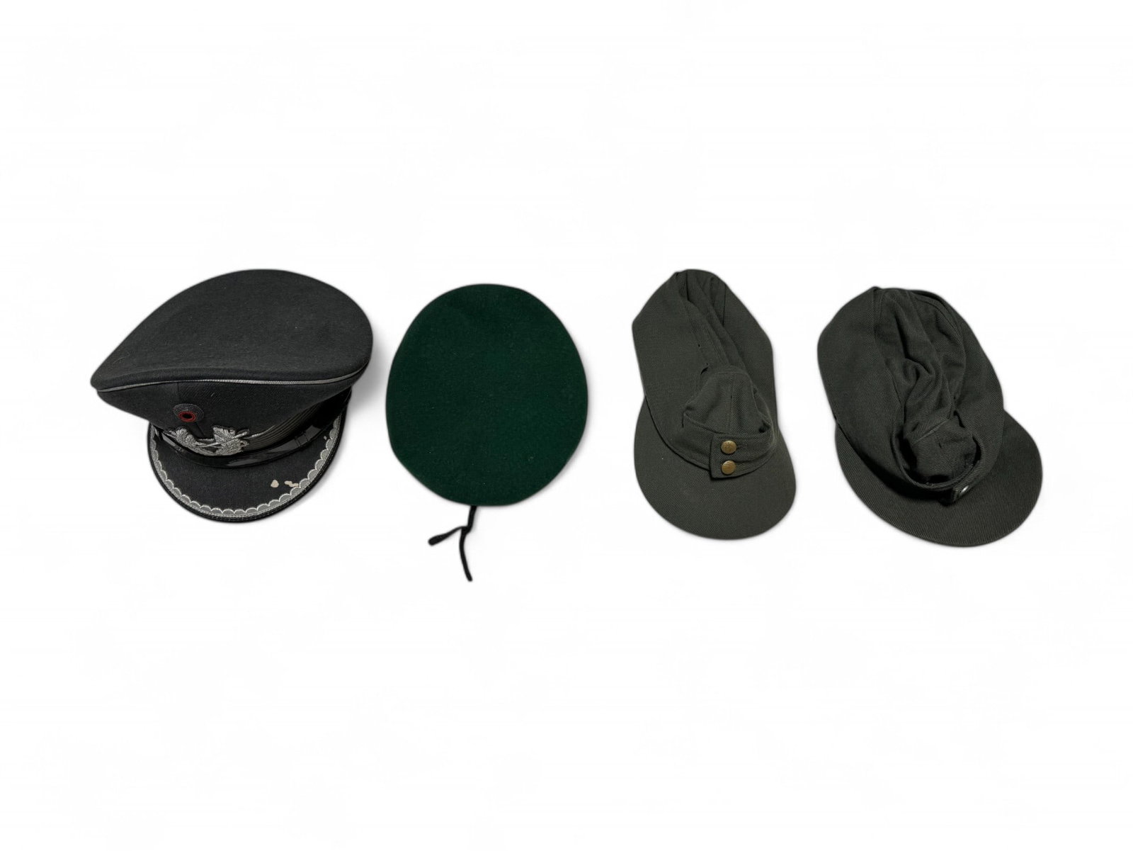 East German Cap Lot (1 of 6)