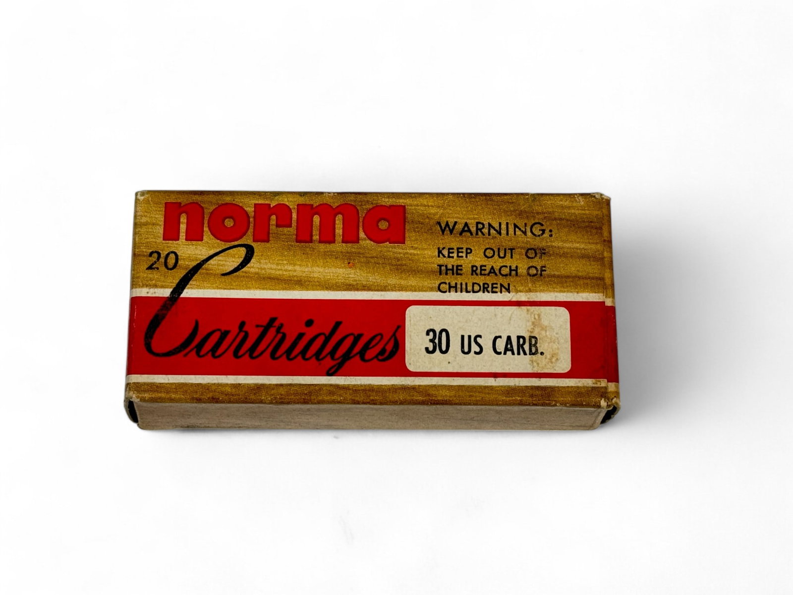 20rds. of 30 US CARBINE 110gr. SPRN norma Ammunition: Index No. 35
