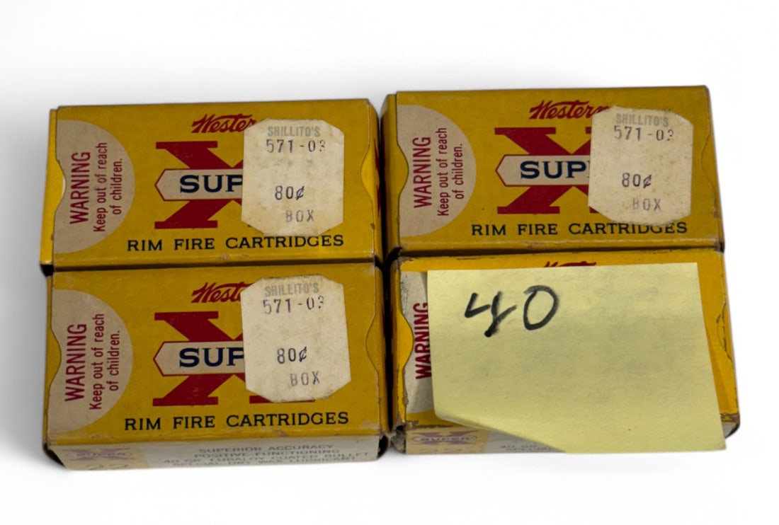 NIB 190rds. Of .22 LR Western Super-X Ammunition  (1 of 2)