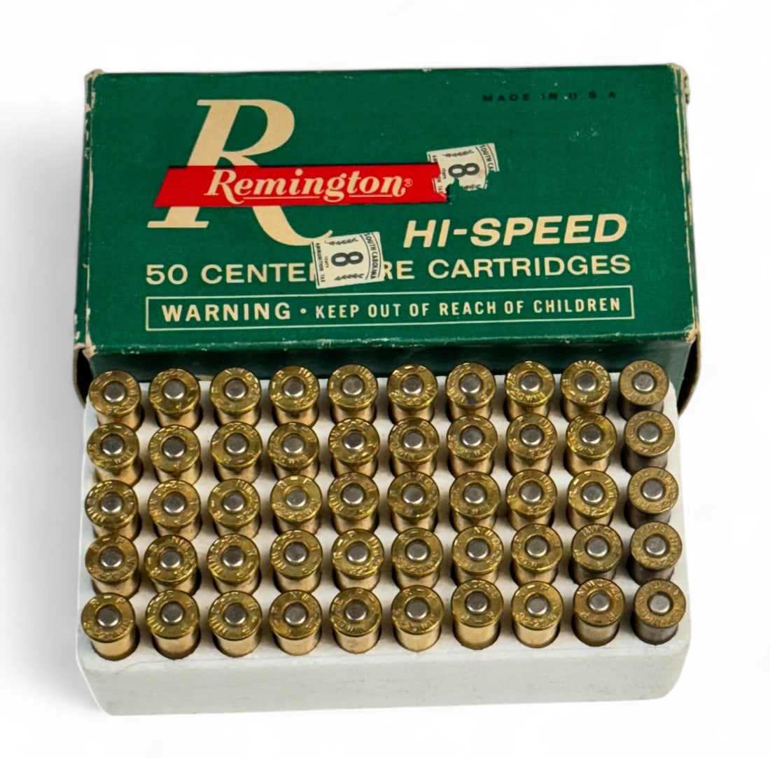 NIB 50rds. Of .32-20 WIN. Ammunition : 45rds. of .32-20 WIN. 100gr. Lead Remington and 5rds. of .32-20 WIN. REM-UMC Ammunition