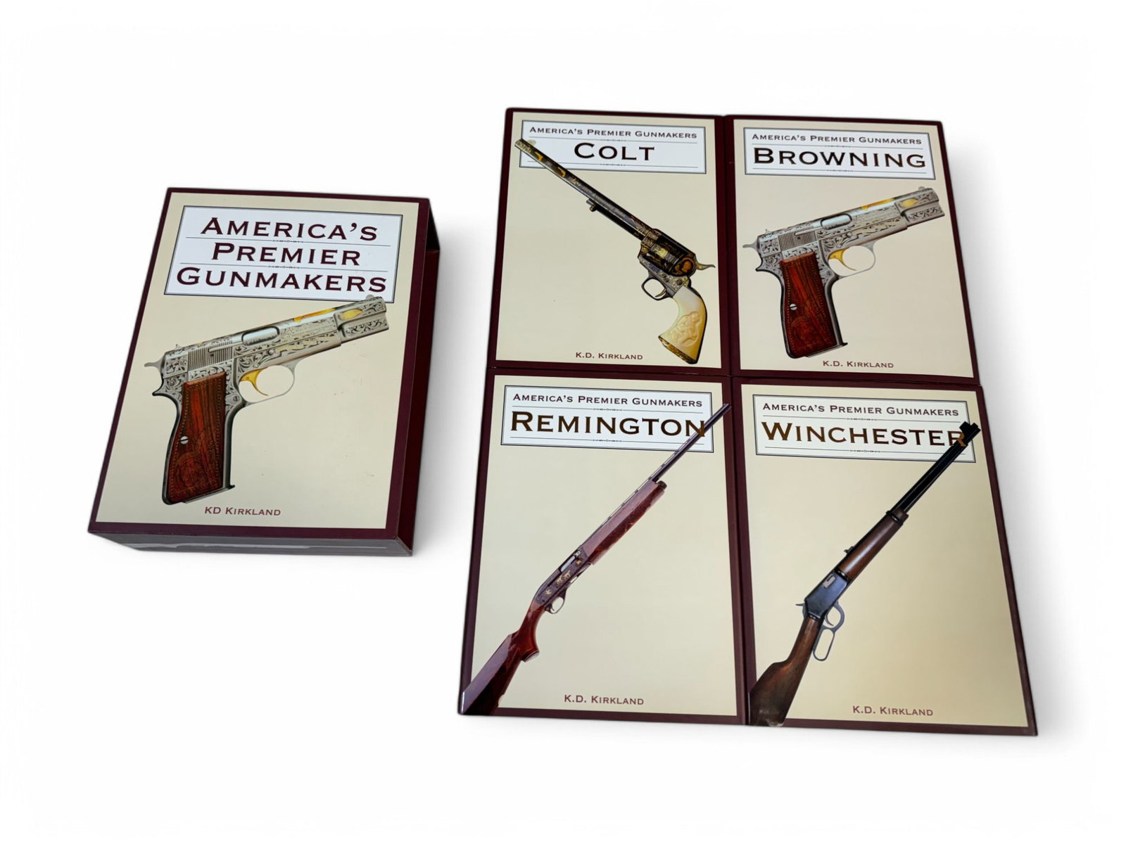 Complete Book Set - America’s Premier Gunmakers: Colt, Browning, Remington, Winchester (1 of 2)