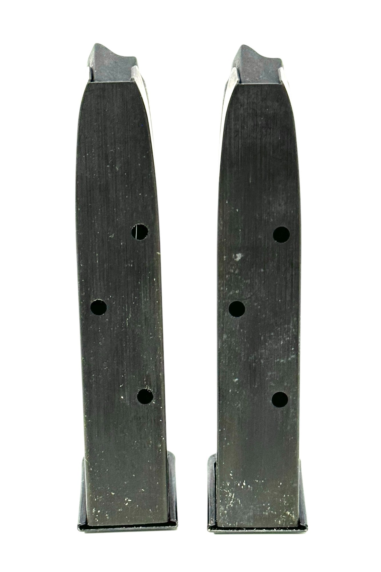 (2) Factory Browning Hi-Power Italian 9mm Magazines with Blued Bases (1 of 5)