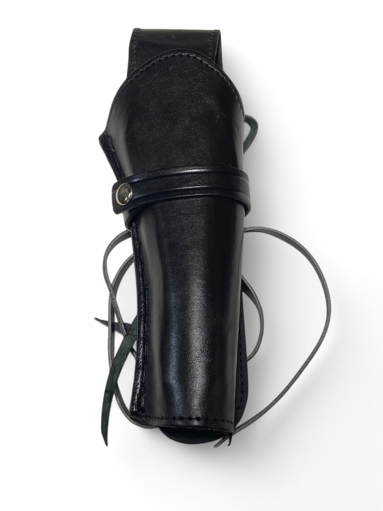 Quality Black Leather Colt SAA Peacemaker Cowboy Holster (1 of 4)