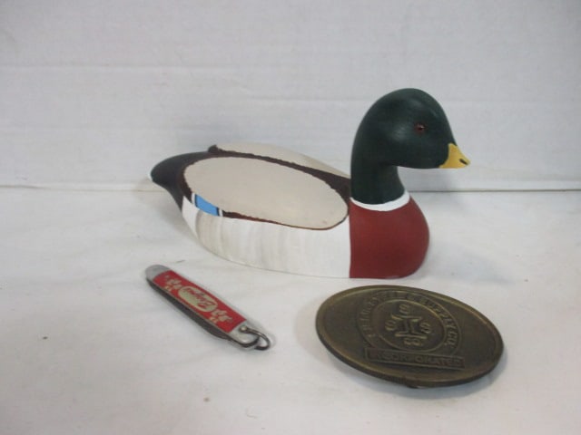 Vintage Brownie Pocket Knife, Siskin Steel & Supply Co. Belt Buckle, and (1 of 6)
