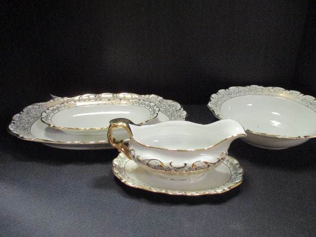 4 Vintage Haus Dresden "Baroque-Style" China Serving Dishes (1 of 11)
