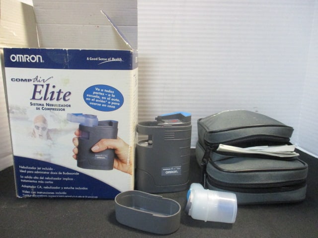 Omron Comp Air Elite Compressor Nebulizer System - Model NE-C21V (1 of 4)