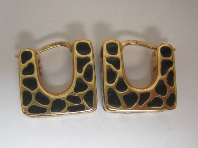 14k Gold Designer Earrings (1 of 4)