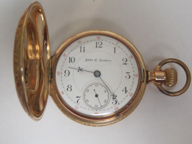 John C. Dueber Gold-Filled Pocket Watch (1 of 14)