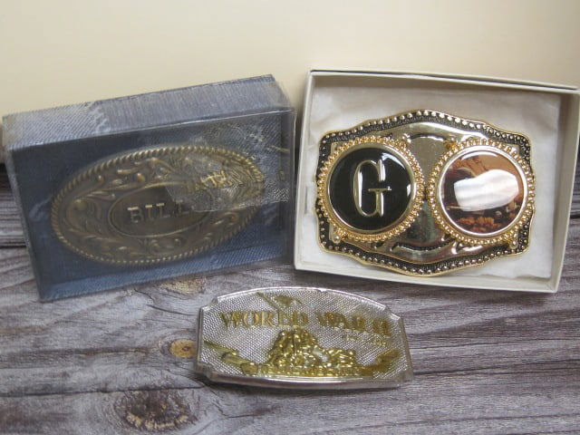 Three Belt Buckles (1 of 4)