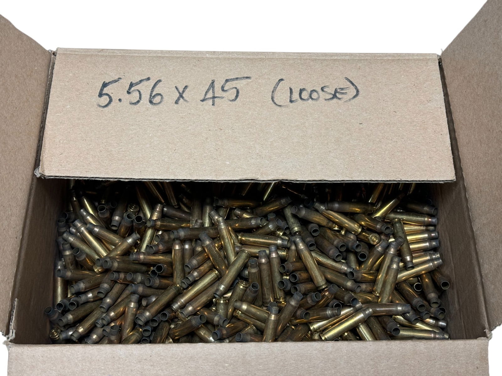 32.8lbs of .223 REM/5.56mm Once-Fired Brass for Reloading (1 of 4)