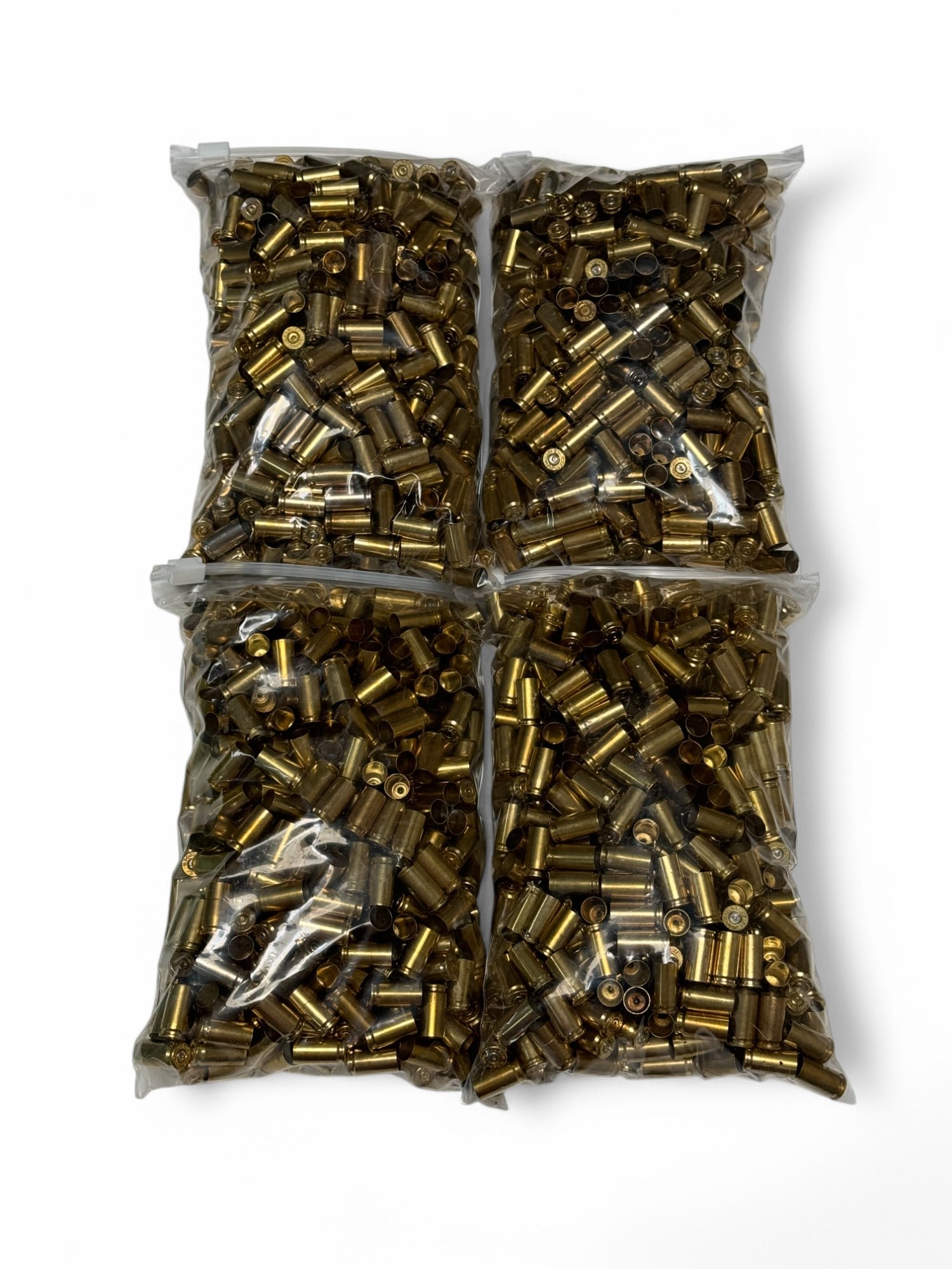17.9lbs. of 9MM LUGER Once-Fired/Cleaned Mixed Brass for Reloading (1 of 2)