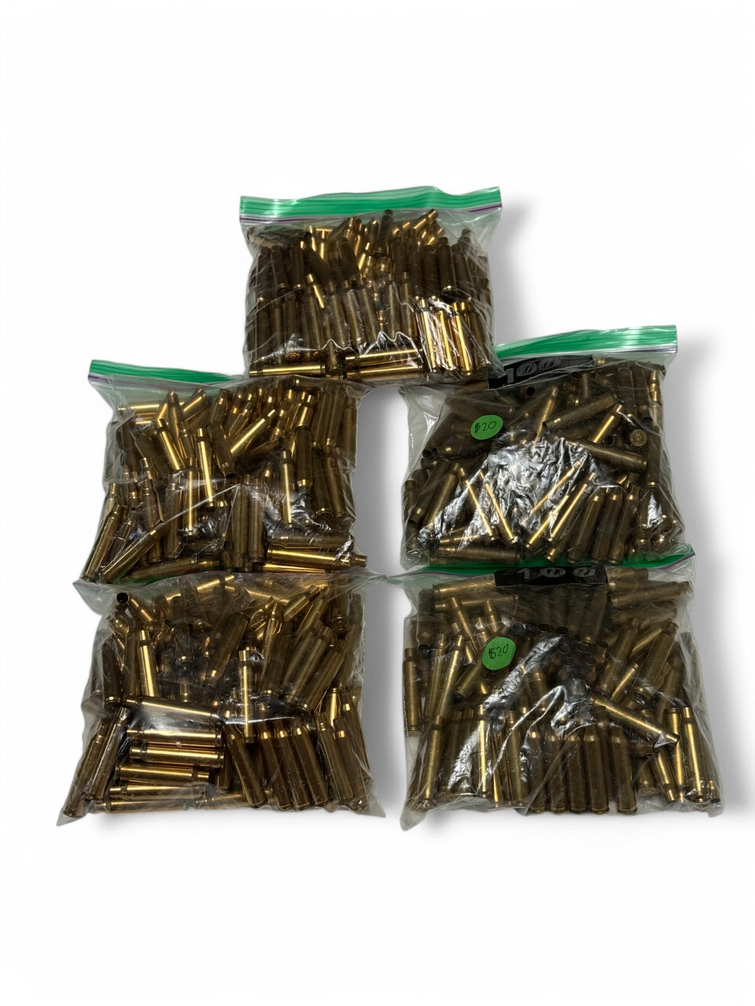 8.2lbs. of .223 REM. Once-Fired/Cleaned Mixed Brass for Reloading (1 of 3)