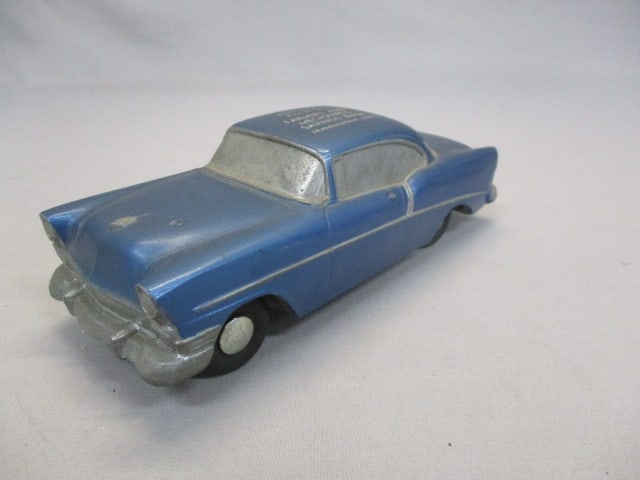 1956 Chevrolet Diecast Car Bank By Banthrico: .