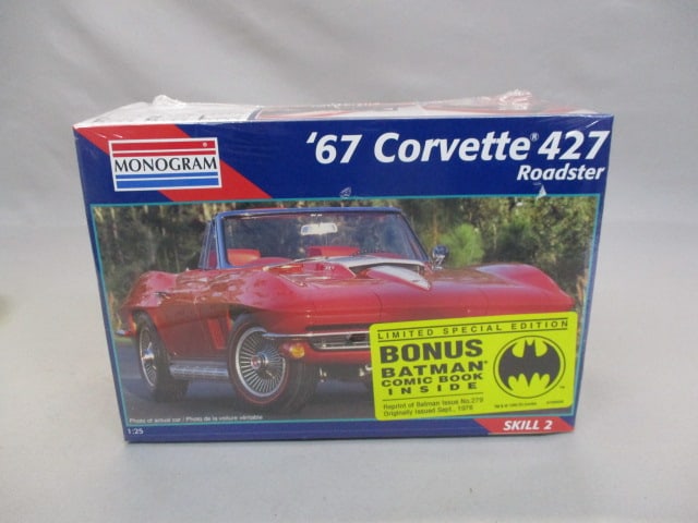 1995 Revell-Monogram 1967 Corvette 427 Roadster Model Kit - Sealed (1 of 3)