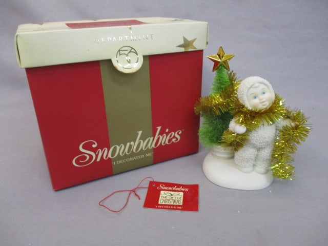 2004 Dept 56 Snowbabies "I Decorated Me" 5": .