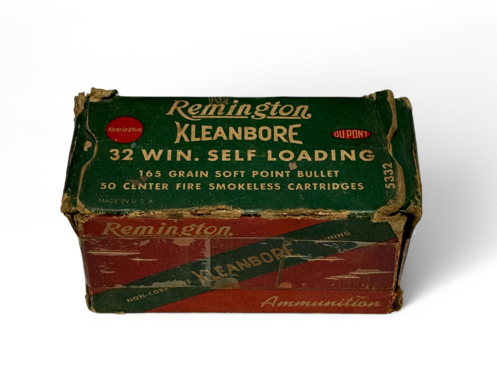 NOS 50rds. of .32 WIN. Self-Loading (WSL) 165gr. SP Remington Ammunition: .