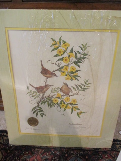 Anne Worsham Richardson Official SC State Bird and Flower Lithograph (1 of 14)