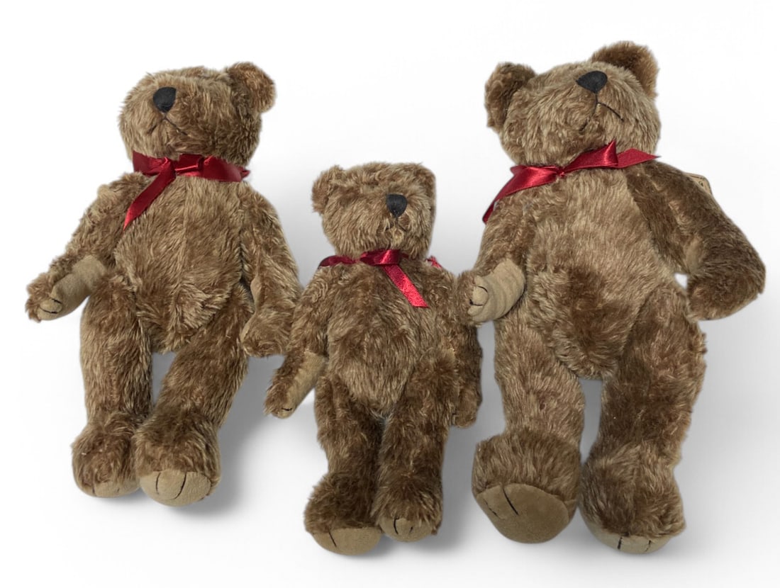 (3) Canadian Exclusive Boyds Bears Archive Collection Medium Size Stuffed Bears (1 of 10)
