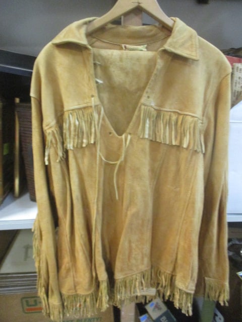 Vintage Berman Buckskin Co. Native American "Tonto" Shirt and Pants Set (1 of 18)