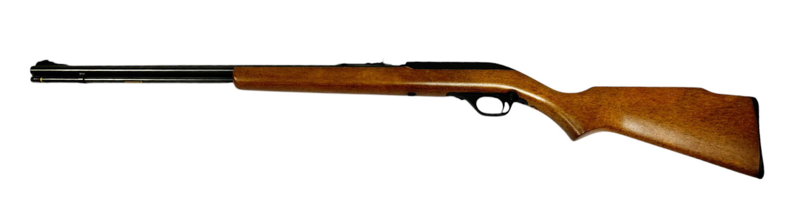 Excellent 1985 Marlin Model 60 .22 LR “JM” Marked Semi-Automatic Rifle: S#: 15379333, Mfg. 1985 | 22" Microgroove Barrel with full length magazine tube | Sort of resembles a Ruger .10-22 |||| CONDITION: Excellent. 98% original black finish on stock with just a few spots o