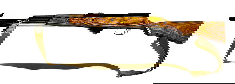 Excellent Tula 1951r Russian SKS 7.62x39 Semi-Automatic Rifle with Folding Blade Bayonet (1 of 20)