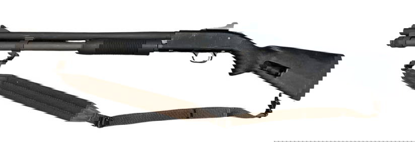 Mossberg 590 Tactical 12 GA. Pump Shotgun with Speed Feed Stock and Sling (1 of 17)