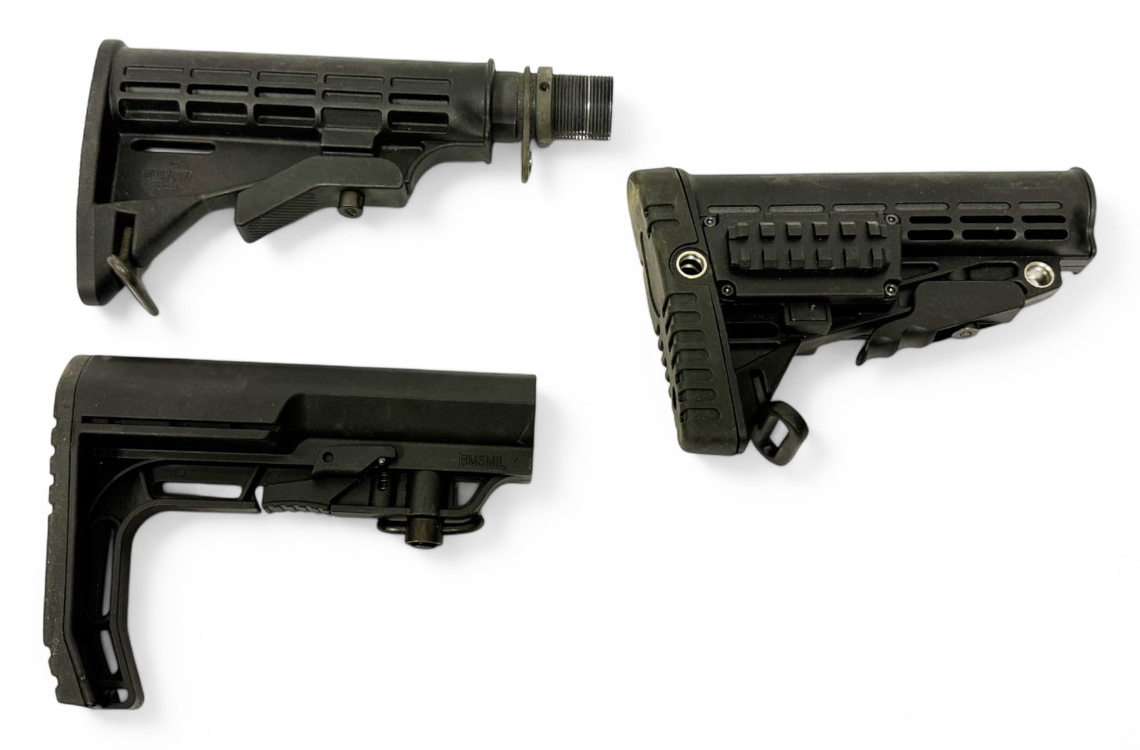(3) AR-15 Buttstocks: See photos.