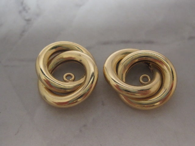 14k Gold Earring Jackets: Weighs 1.6 grams