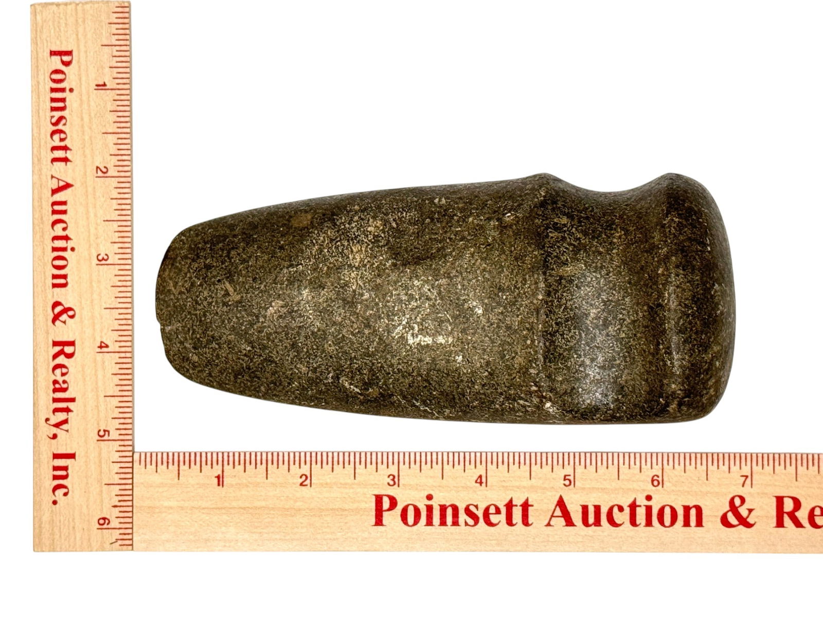 Large 3/4” Grooved Polished Stone Axe from Ohio (1 of 15)