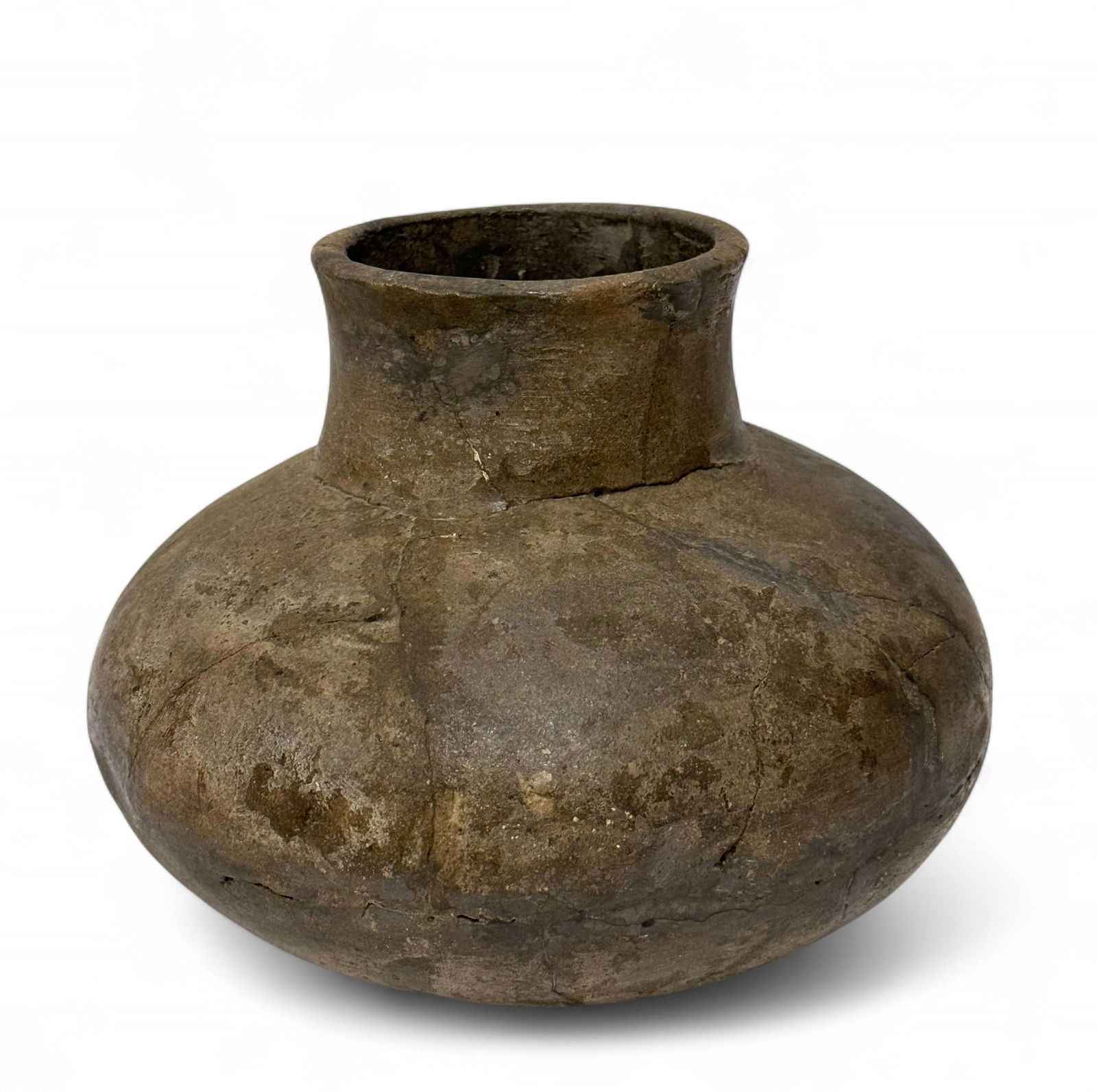 Ancient Native Clay Pottery Mississippian Vessel from St. Francis River Arkansas (1 of 16)