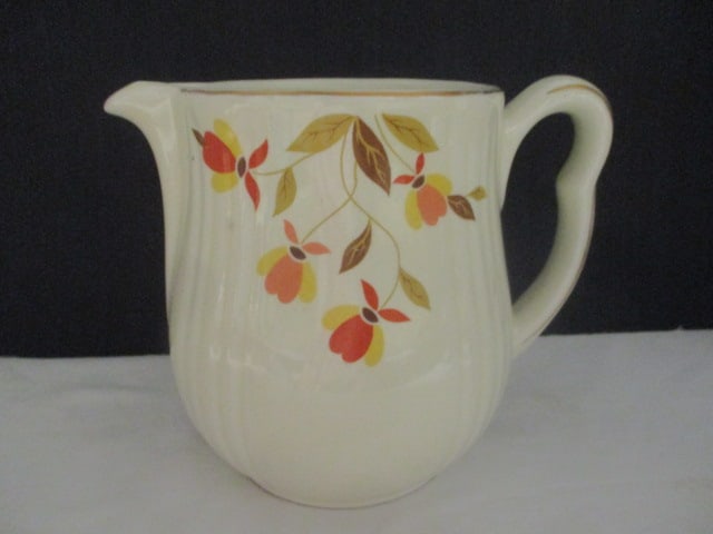 Vintage Hall's Superior China "Autumn Leaf" Pitcher (1 of 5)