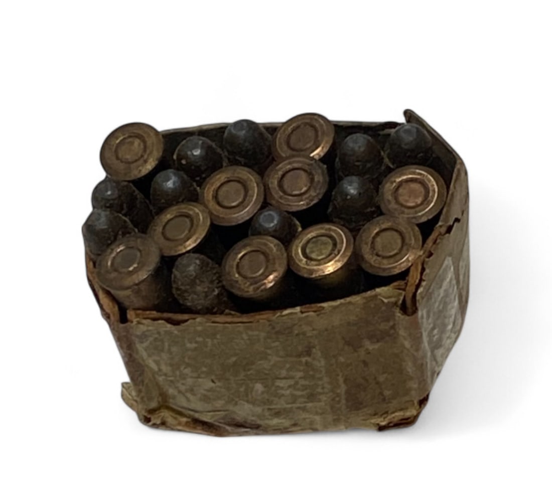 20rds. of Collectible 7.5mm Nagant M1887 Revolver Ammunition: See photos.