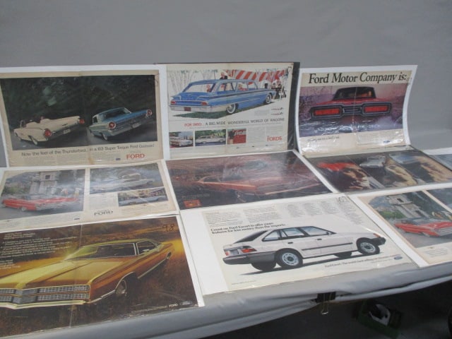 10 Vintage Ford Advertisements: .